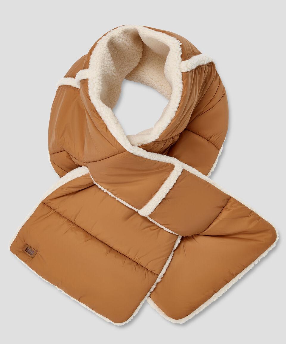 Ugg Bufanda Con Recuadros Acolchados Mujer