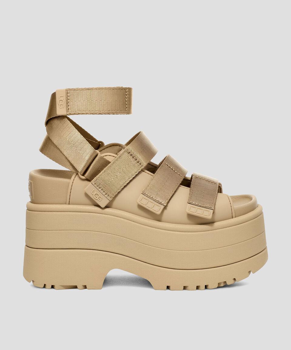 Ugg Sandalias Goldenrise De Plataforma Alta Mujer