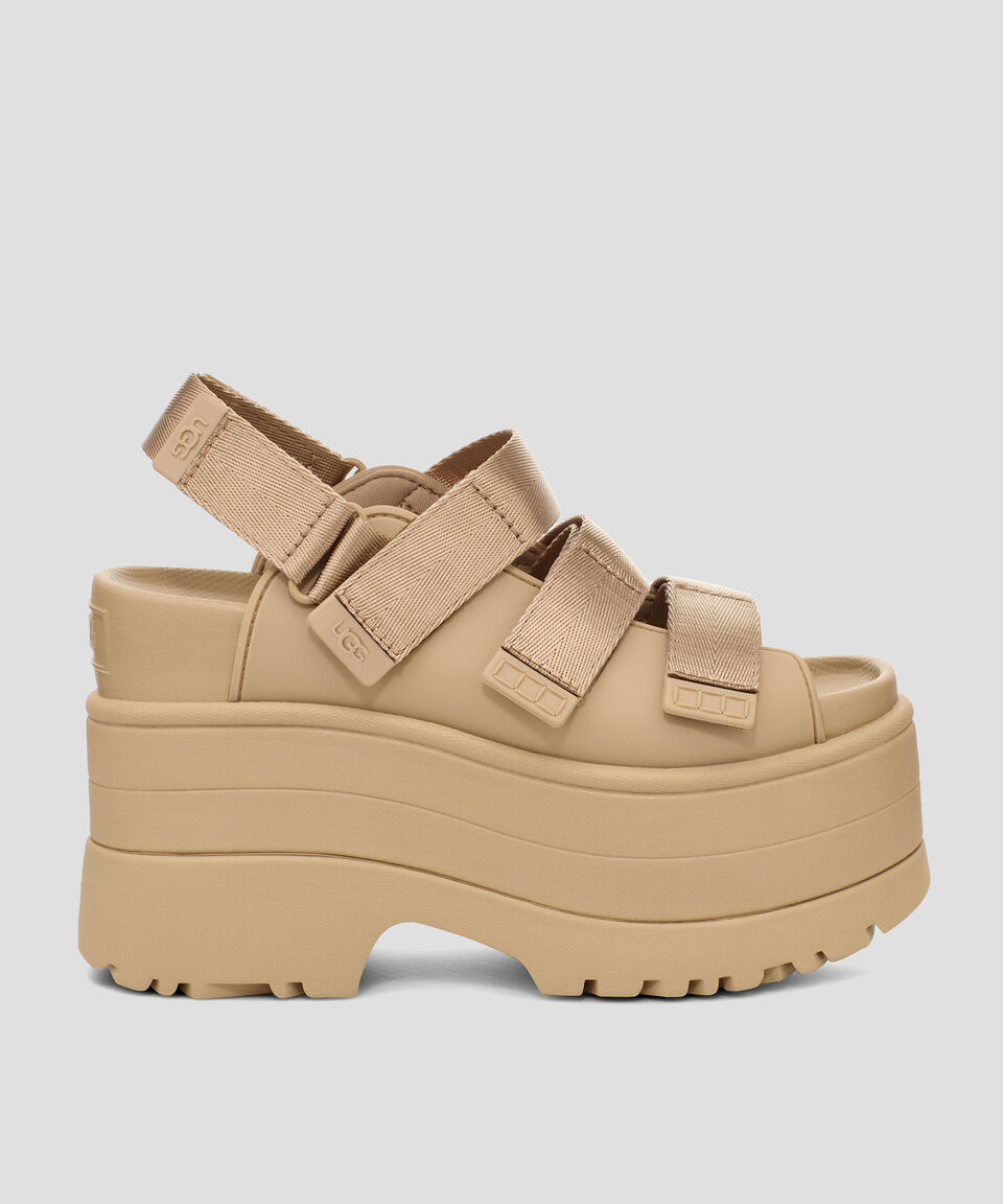 Ugg Sandalias Goldenrise De Plataforma Alta Mujer