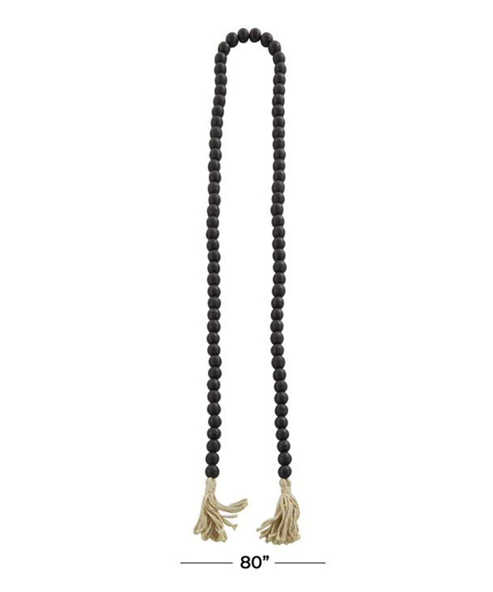 Uma Figura Decorativa Guirnalda En Madera