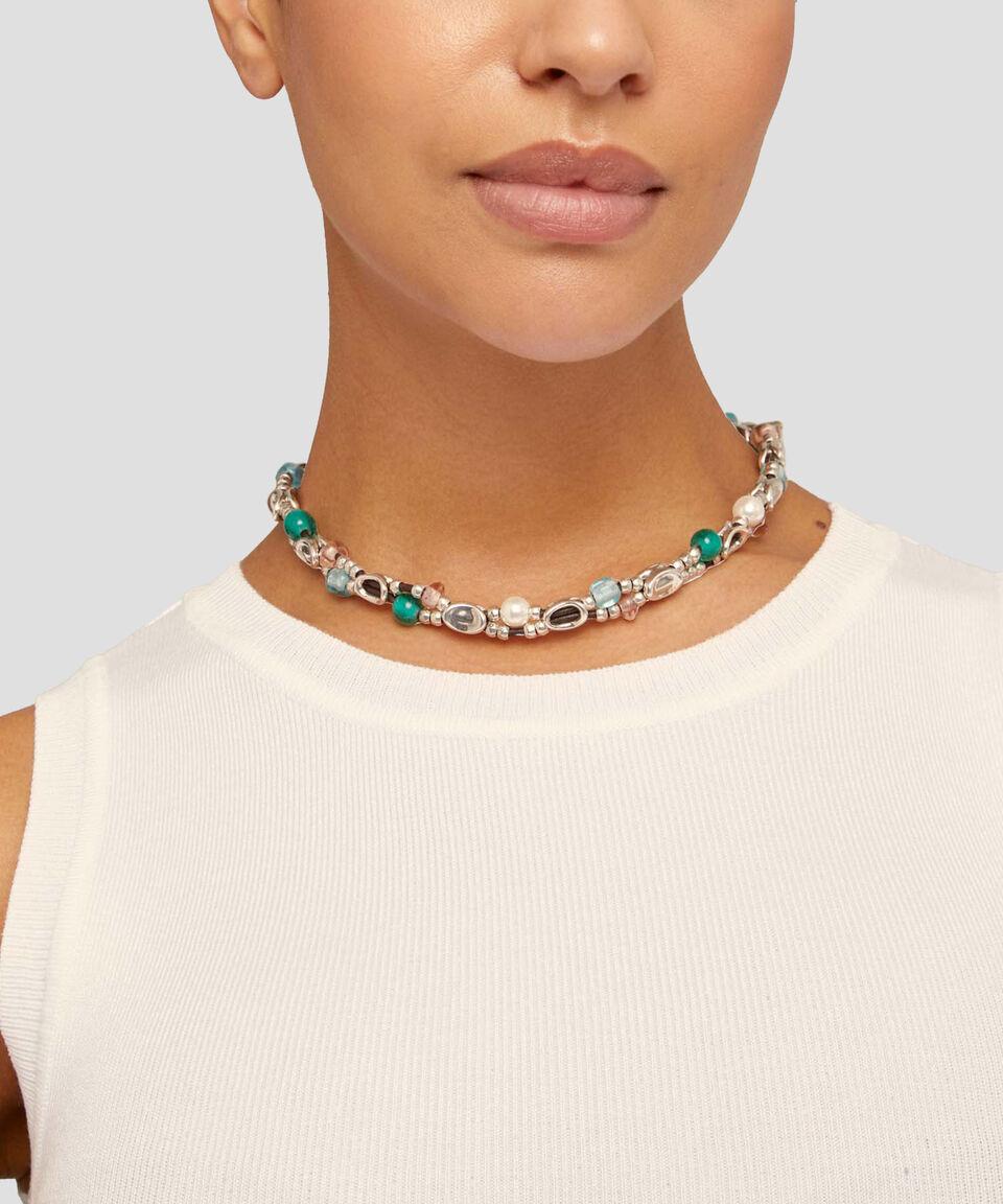 UNO DE 50 Collar Con Cristales Charming Mujer