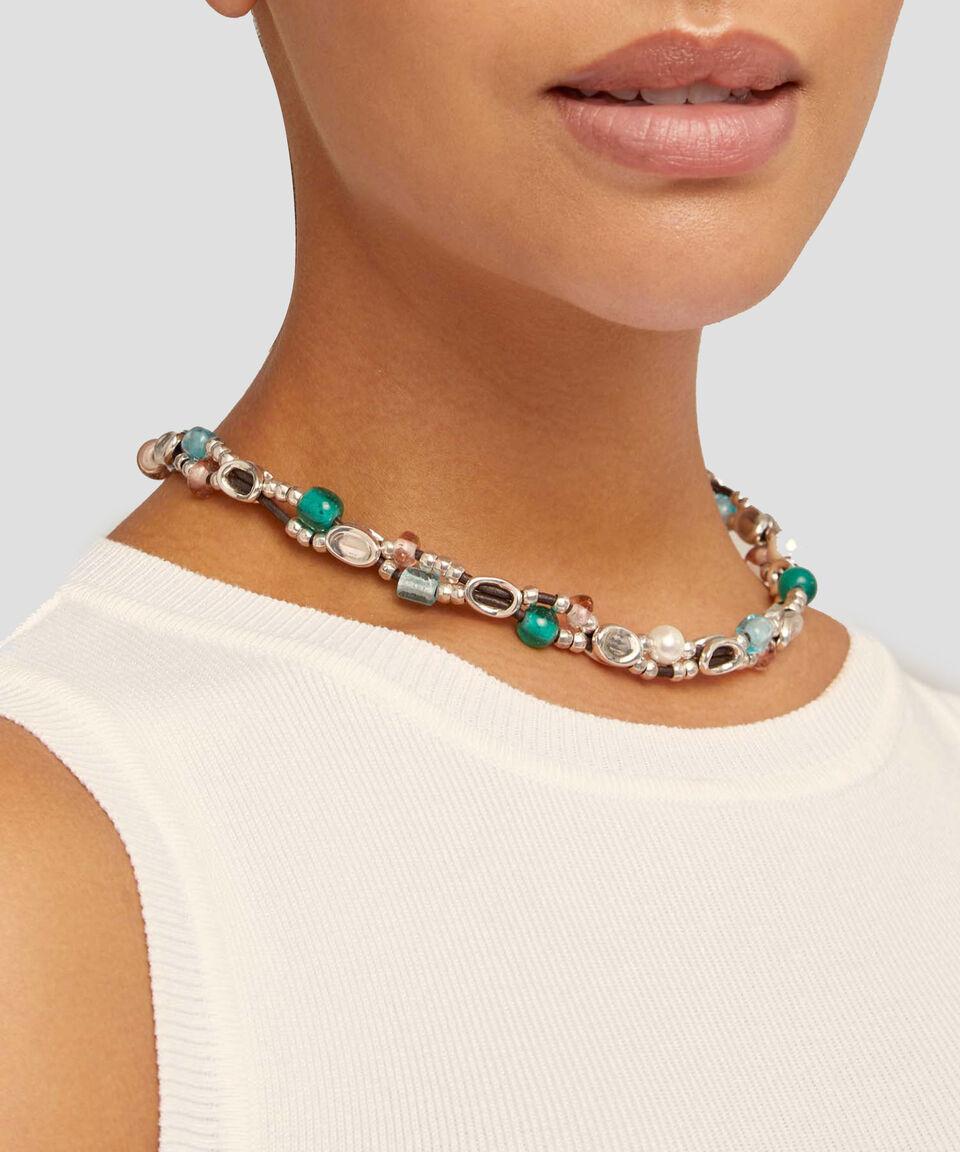 UNO DE 50 Collar Con Cristales Charming Mujer