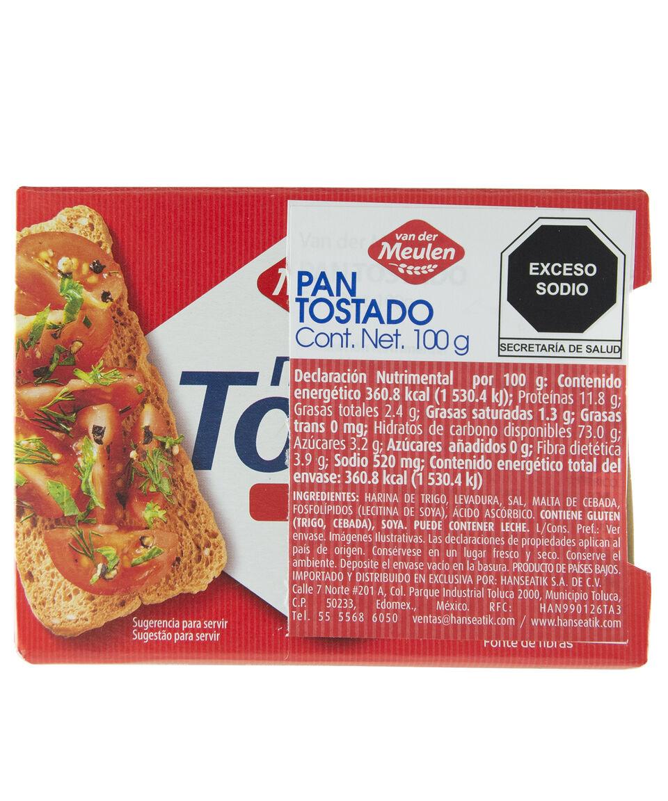 Van der Meulen Mini Tostadas Melba 100 g