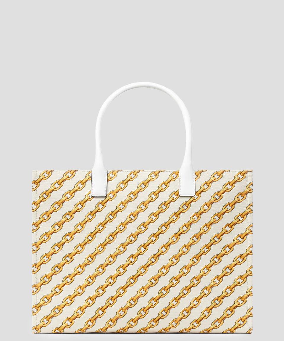 Versace Bolsa Tote Con Logo Mujer