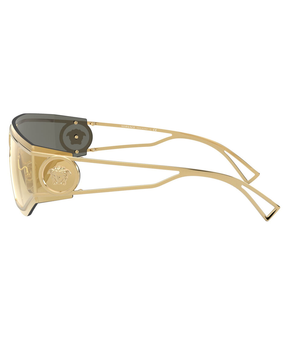 Versace Lentes De Sol Ojo De Gato Dorados Hombre