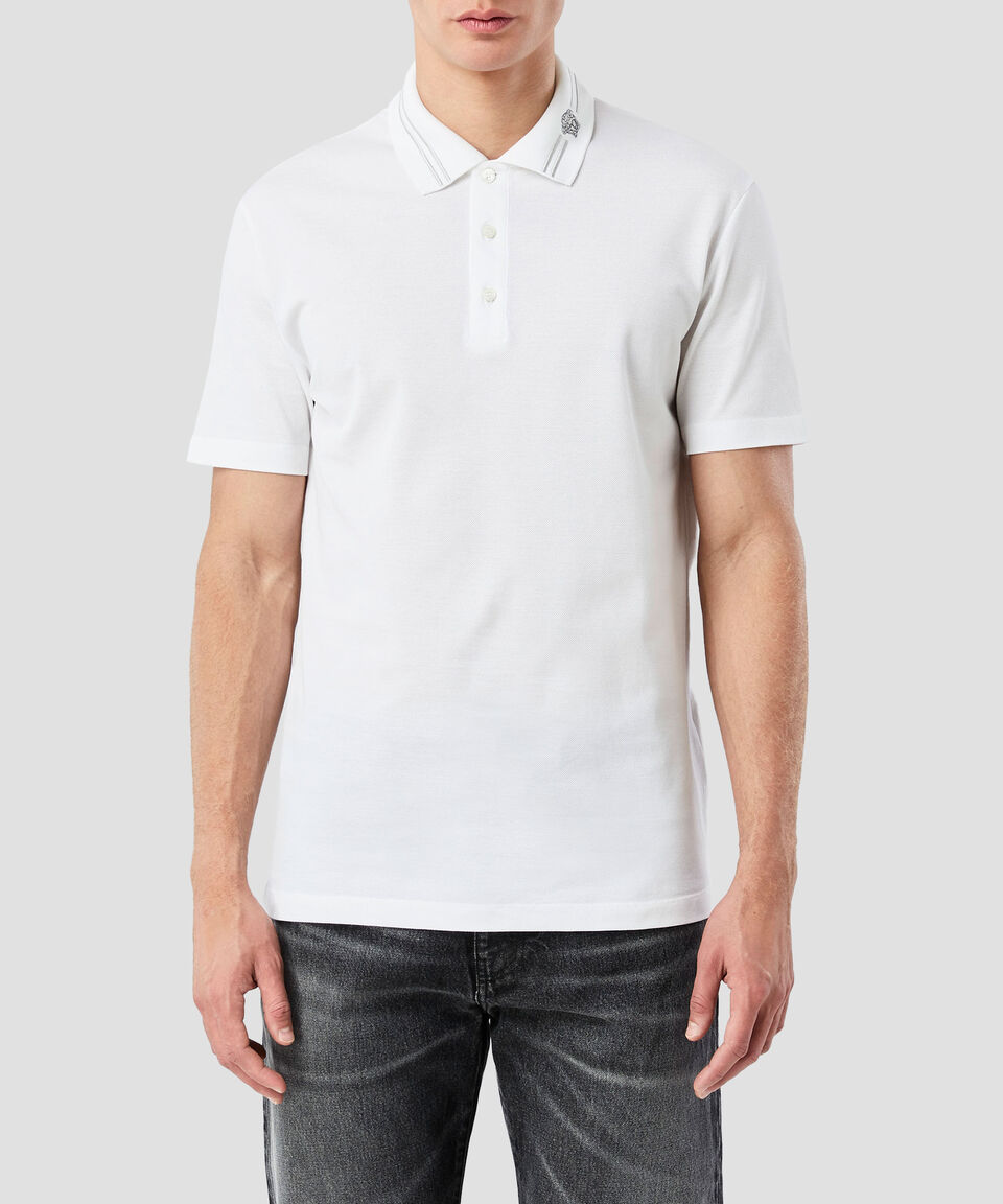 Versace Playera Tipo Polo Manga Corta Hombre