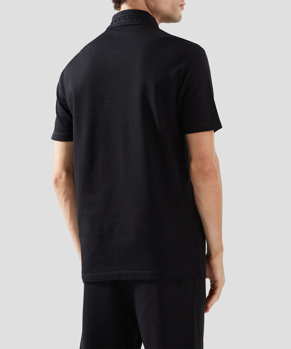 Versace Playera Tipo Polo Manga Corta Hombre