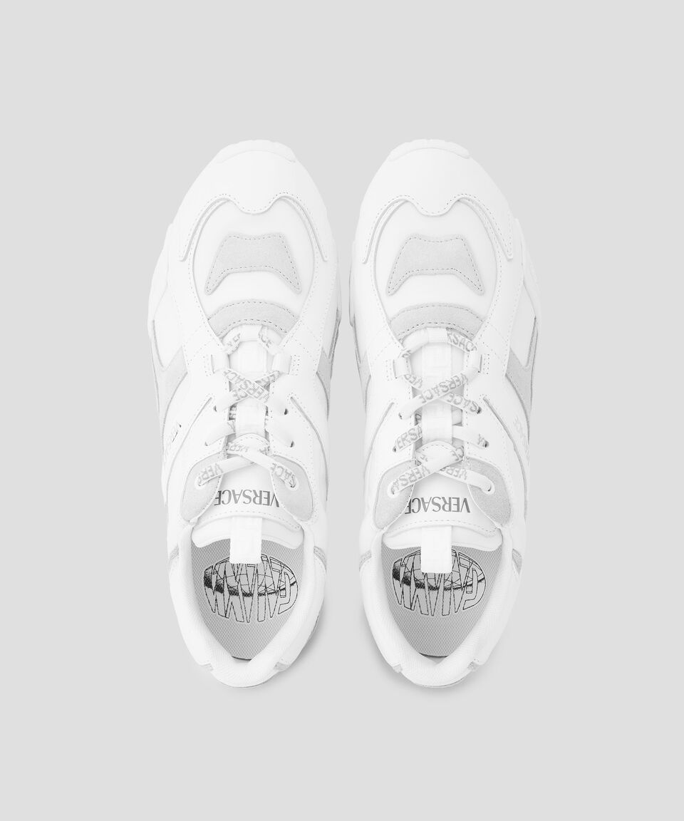 Versace Tenis Casuales Con Logo Hombre