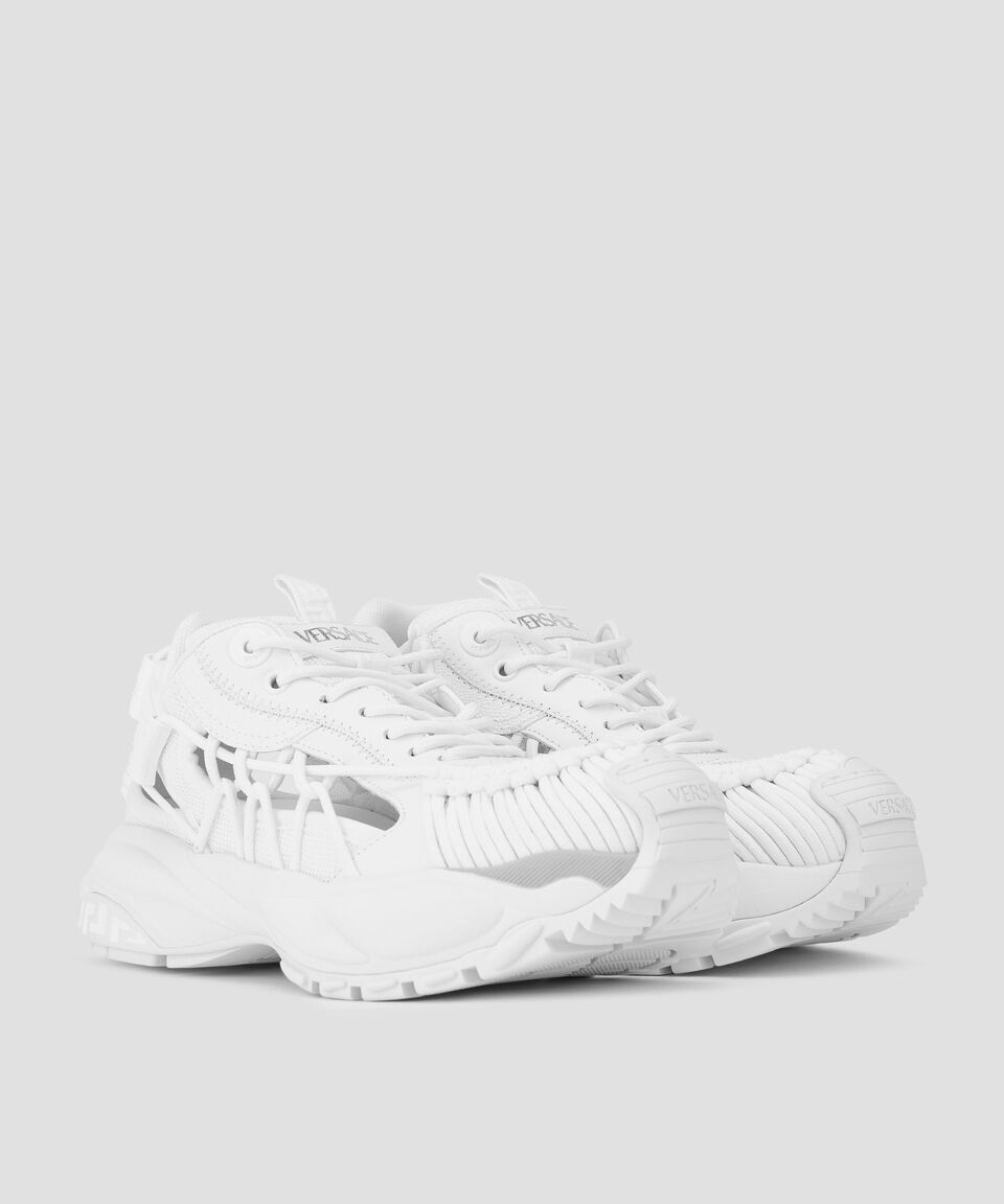 Versace Tenis Casuales En Piel M-VS-01 Mujer