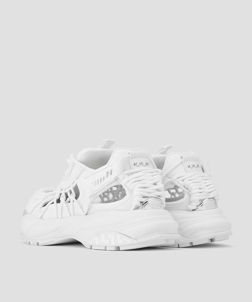 Versace Tenis Casuales En Piel M-VS-01 Mujer