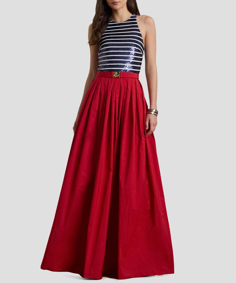 Lauren Dresses Vestido de Fiesta Maxi Fantasía Mujer