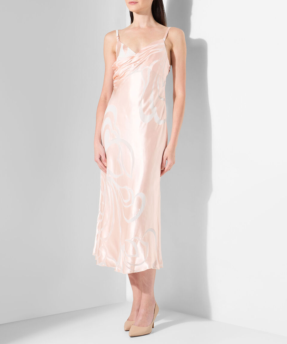 Alberta Ferretti Vestido Largo Estampado Sin Mangas Mujer