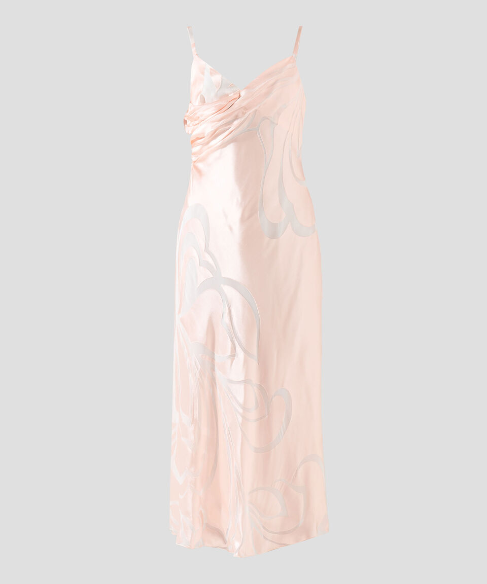 Alberta Ferretti Vestido Largo Estampado Sin Mangas Mujer