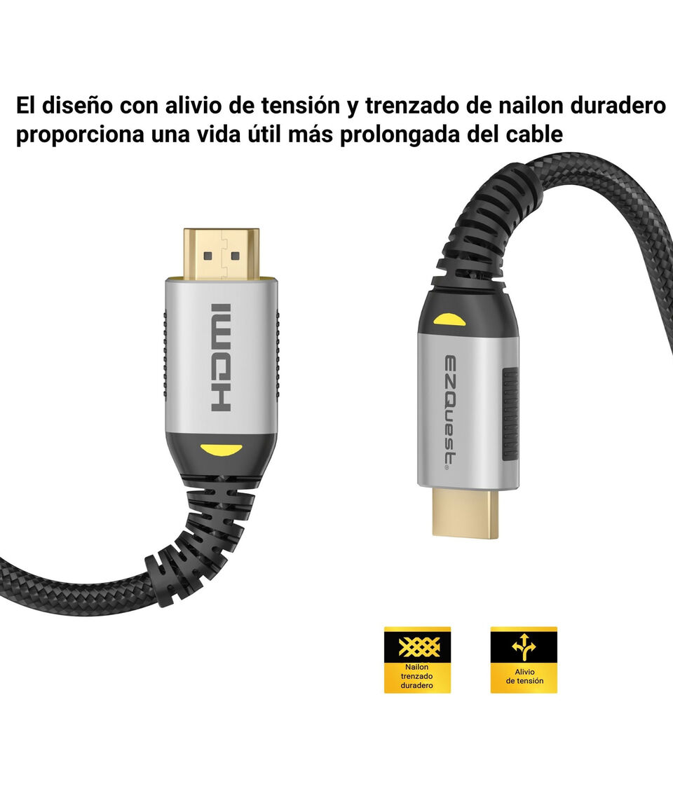 Viastara Cable HDMI EZQuest 4K 60Hz 2m-Negro