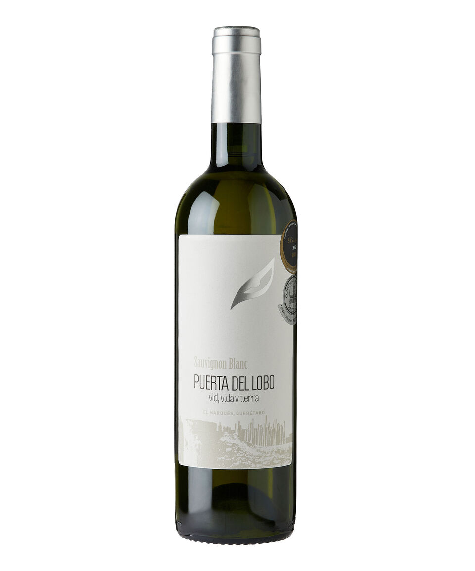 Puerta del Lobo Vino Blanco Sauvignon Blanc Puerta del Lobo México 750 ml