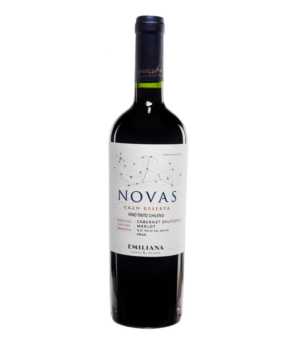Novas Vino Tinto Cabernet Sauvignon Merlot Gran Reserva 750 ml