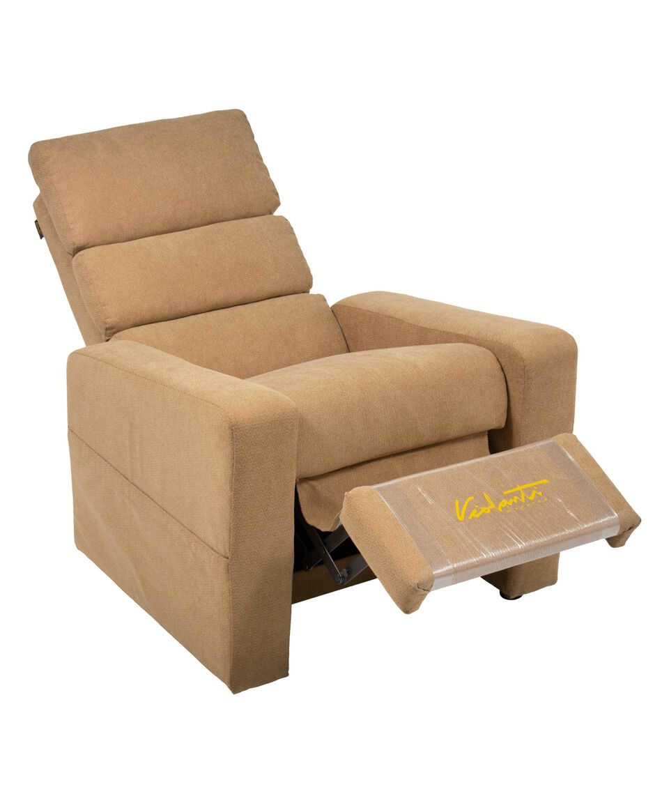 Violanti Sillón Reclinable Terra Beige En Tela