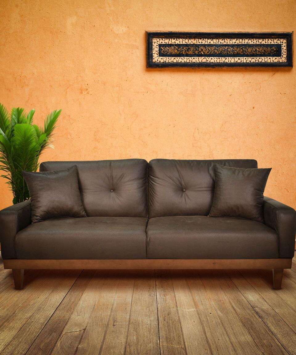 Violanti Sofá Cama Lucio Café En Tela