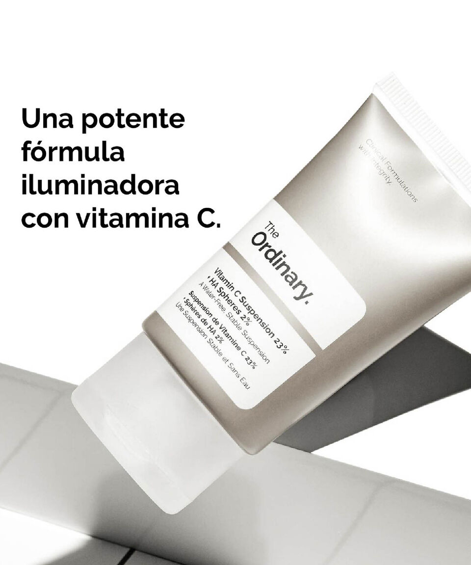 The Ordinary Vitamin C 23% Suspension + HA Spheres 2% (Suspensión Para Signos De La Edad Y Antioxidante Con Vitamina C) 30 Ml