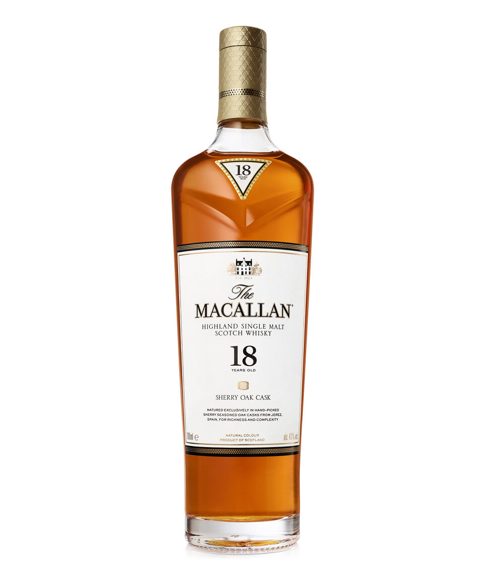 The Macallan Whisky 18 Years Old Sherry Oak Cask 700 Ml