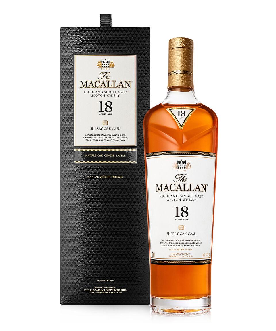 The Macallan Whisky 18 Years Old Sherry Oak Cask 700 Ml