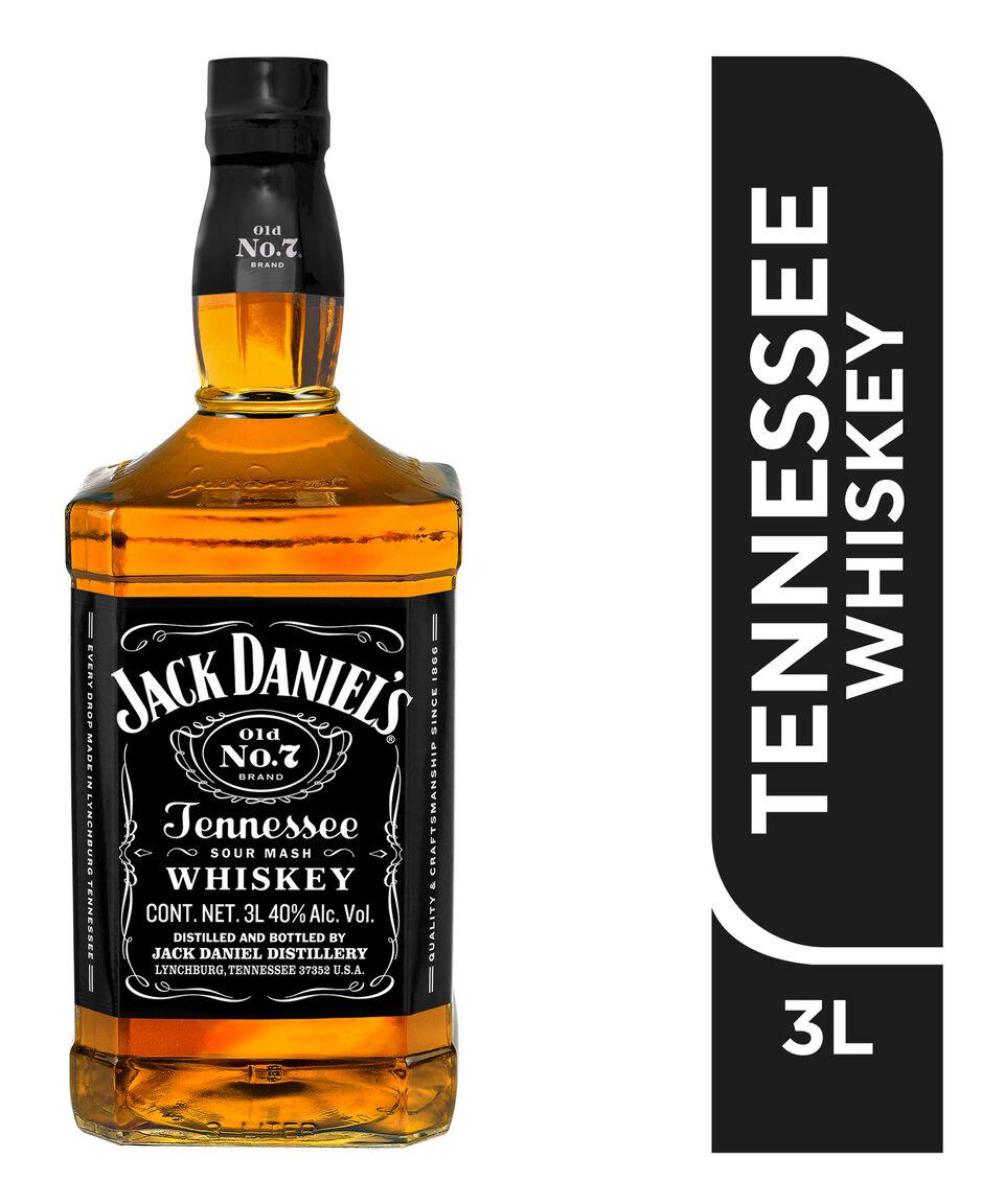 Jack Daniel's Whisky Jack Daniel's Old No. 7 Brand Tennessee 3 L