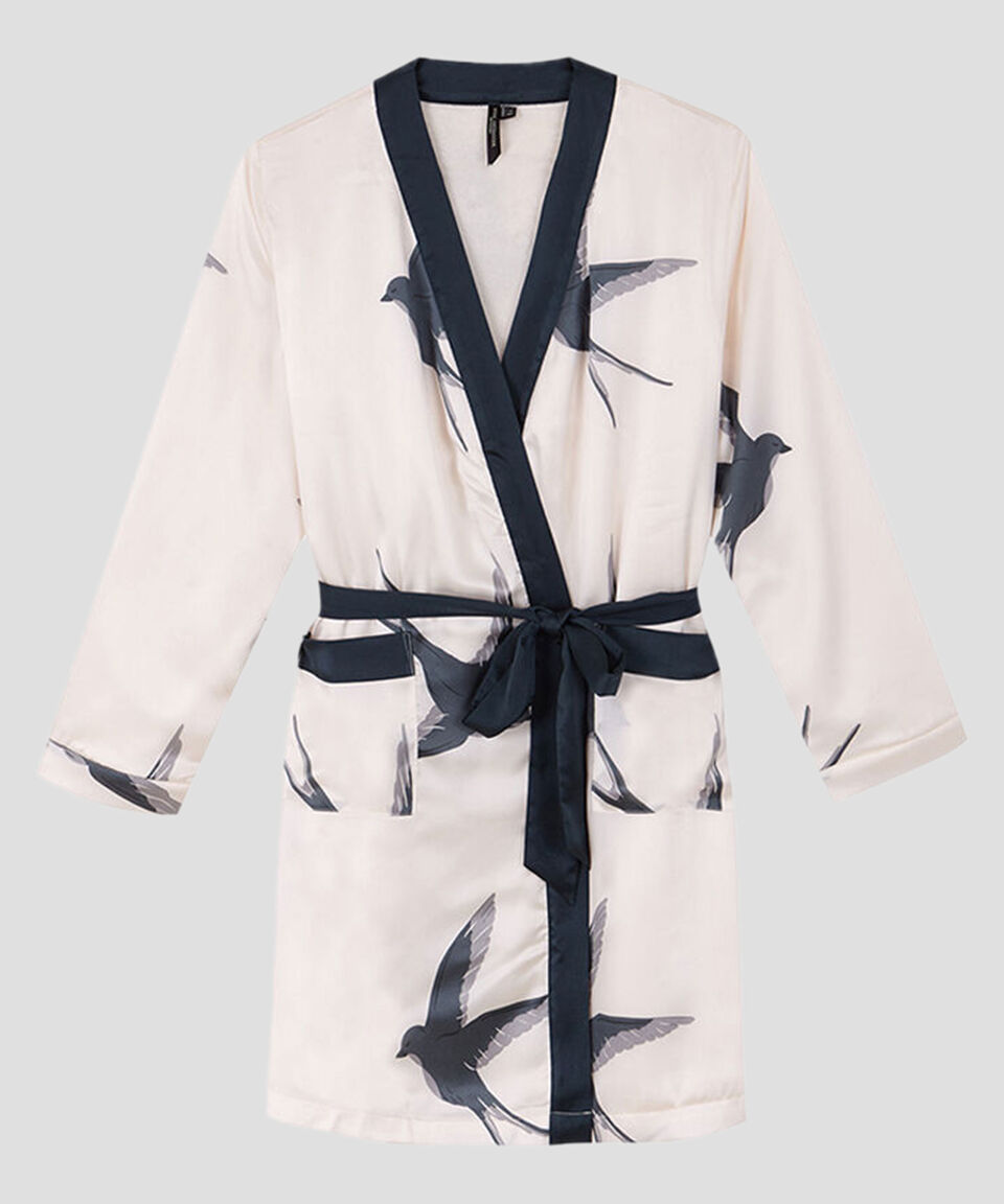 Women'Secret Bata Para Dormir Con Pájaros Mujer