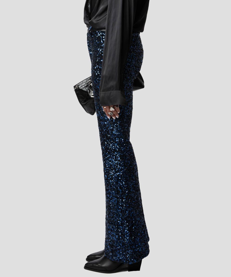 Zadig & Voltaire Pantalon Con Lentejuelas Mujer