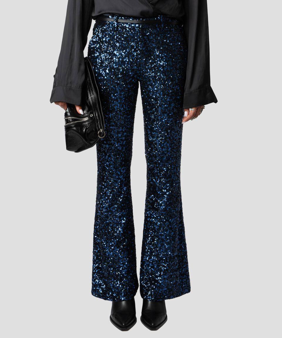 Zadig & Voltaire Pantalon con Lentejuelas Mujer