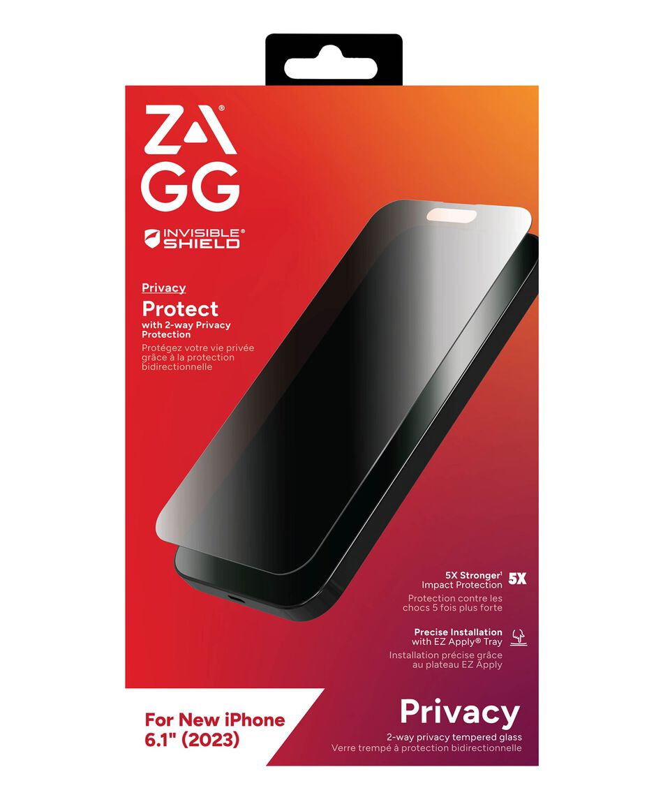 Zagg Mica de Privacidad para iPhone 15