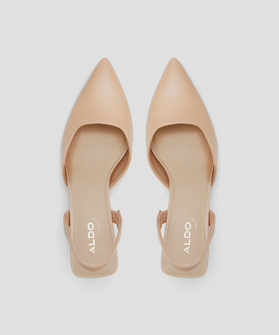 Aldo Zapatillas Slingback De Tacón Medio Delgado Mujer