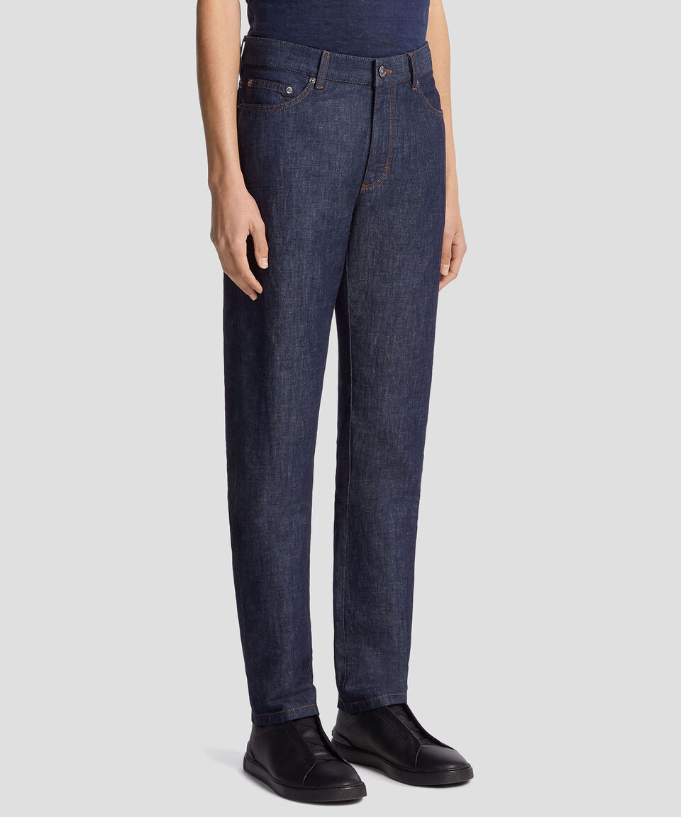 Zegna Jeans Recto Hombre
