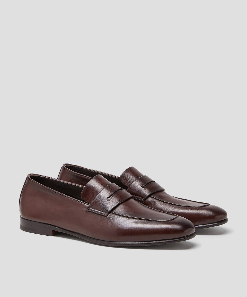 Zegna Mocasines Con Cinta Hombre