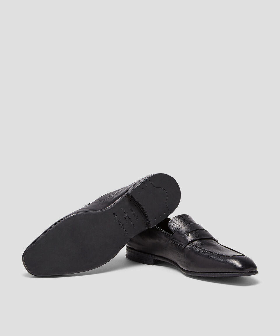 Zegna Mocasines Con Cinta Hombre