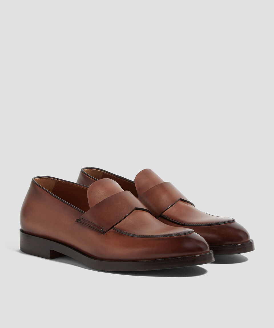 Zegna Mocasines En Piel Torino Hombre
