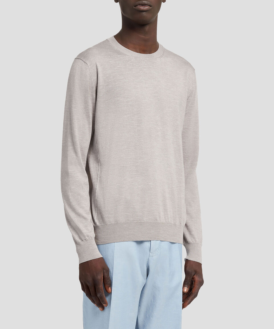 Zegna Suéter cuello redondo Hombre