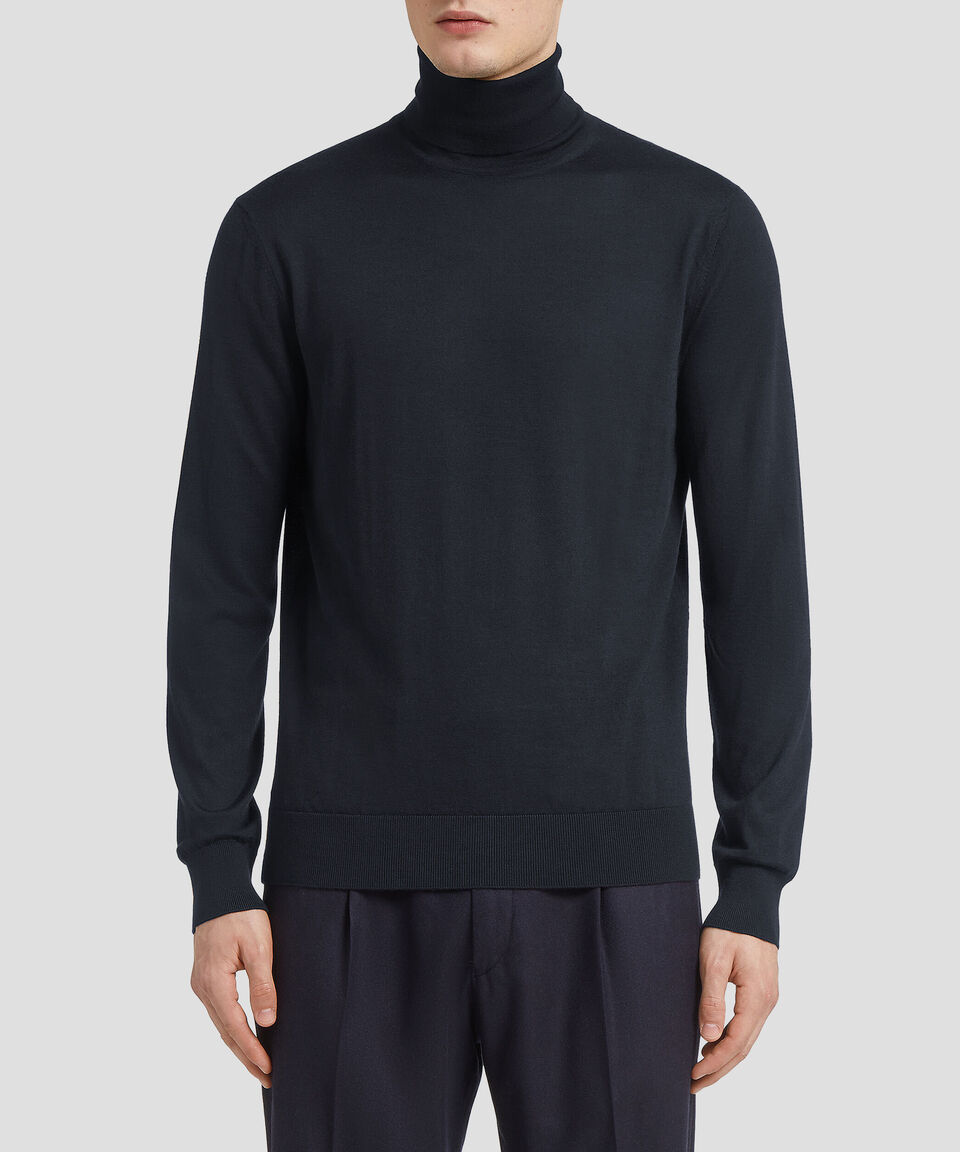 Zegna Suéter cuello tortuga Hombre