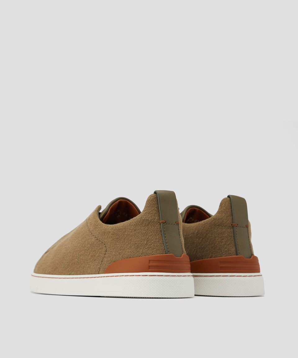Zegna Tenis Casuales Triple Stitch Hombre
