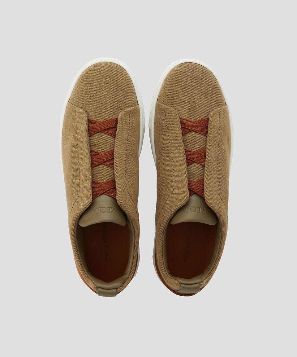 Zegna Tenis Casuales Triple Stitch Hombre