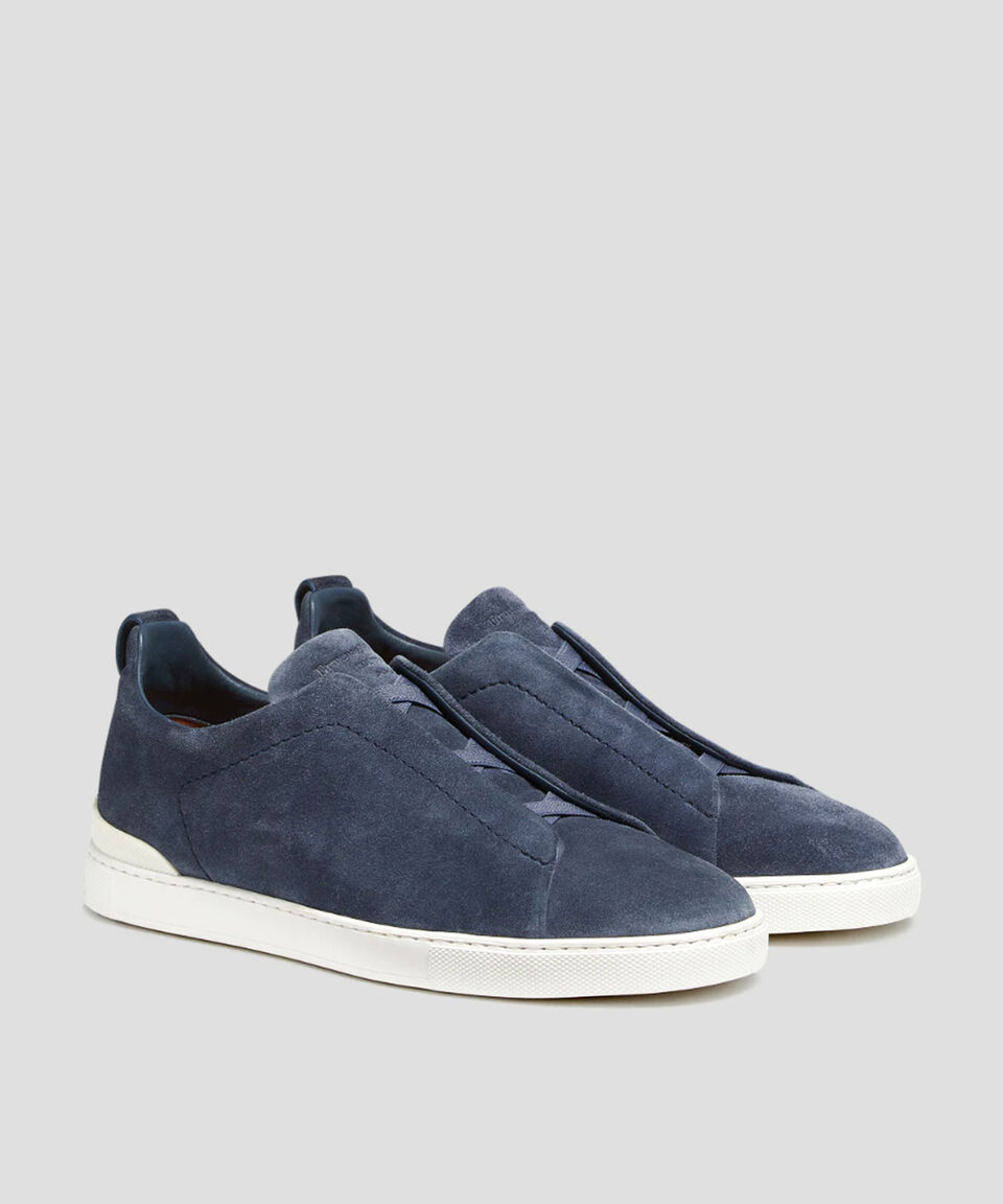 Zegna Tenis Casuales Triple Stitch Hombre