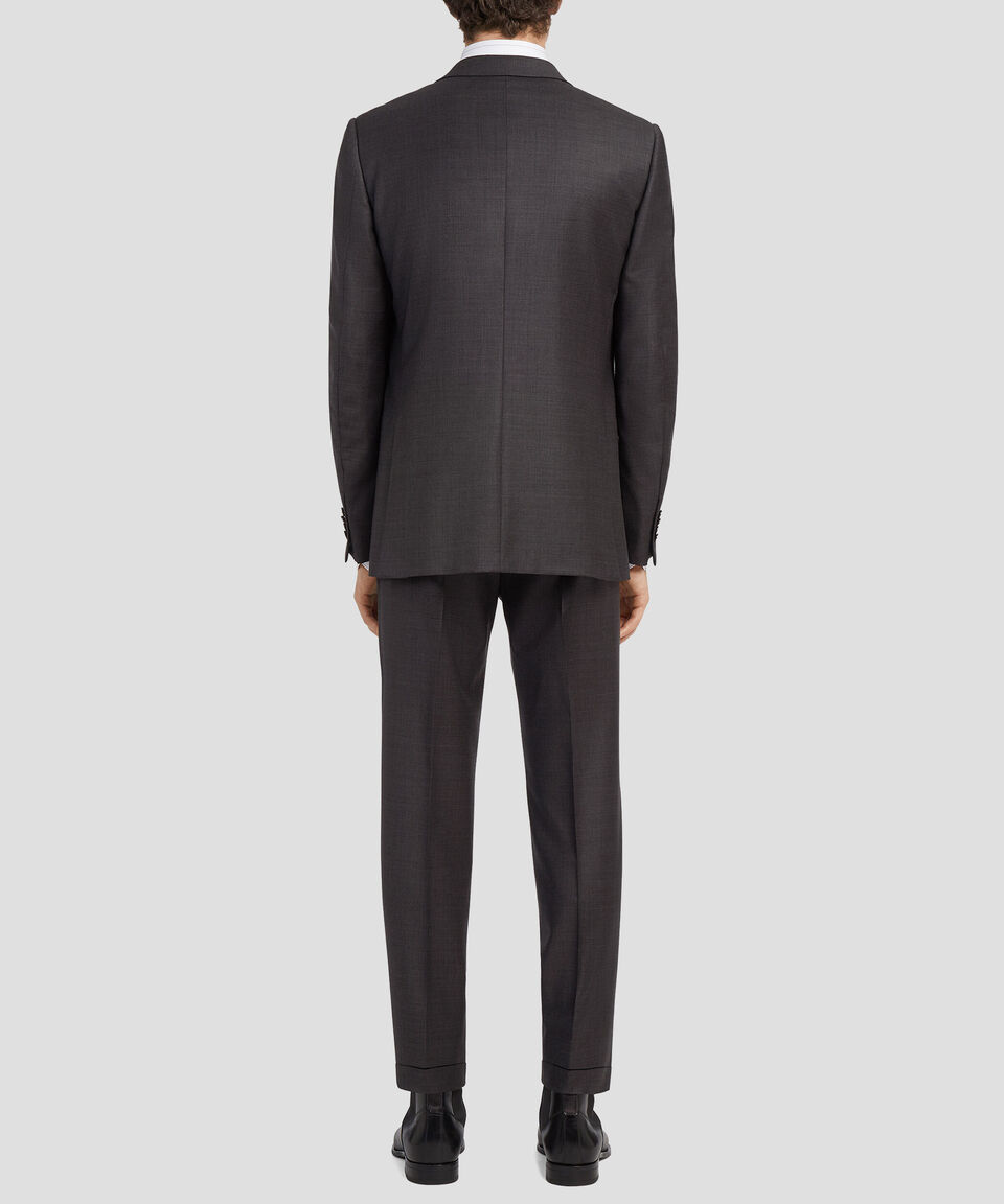 Zegna Traje De Corte Regular Hombre