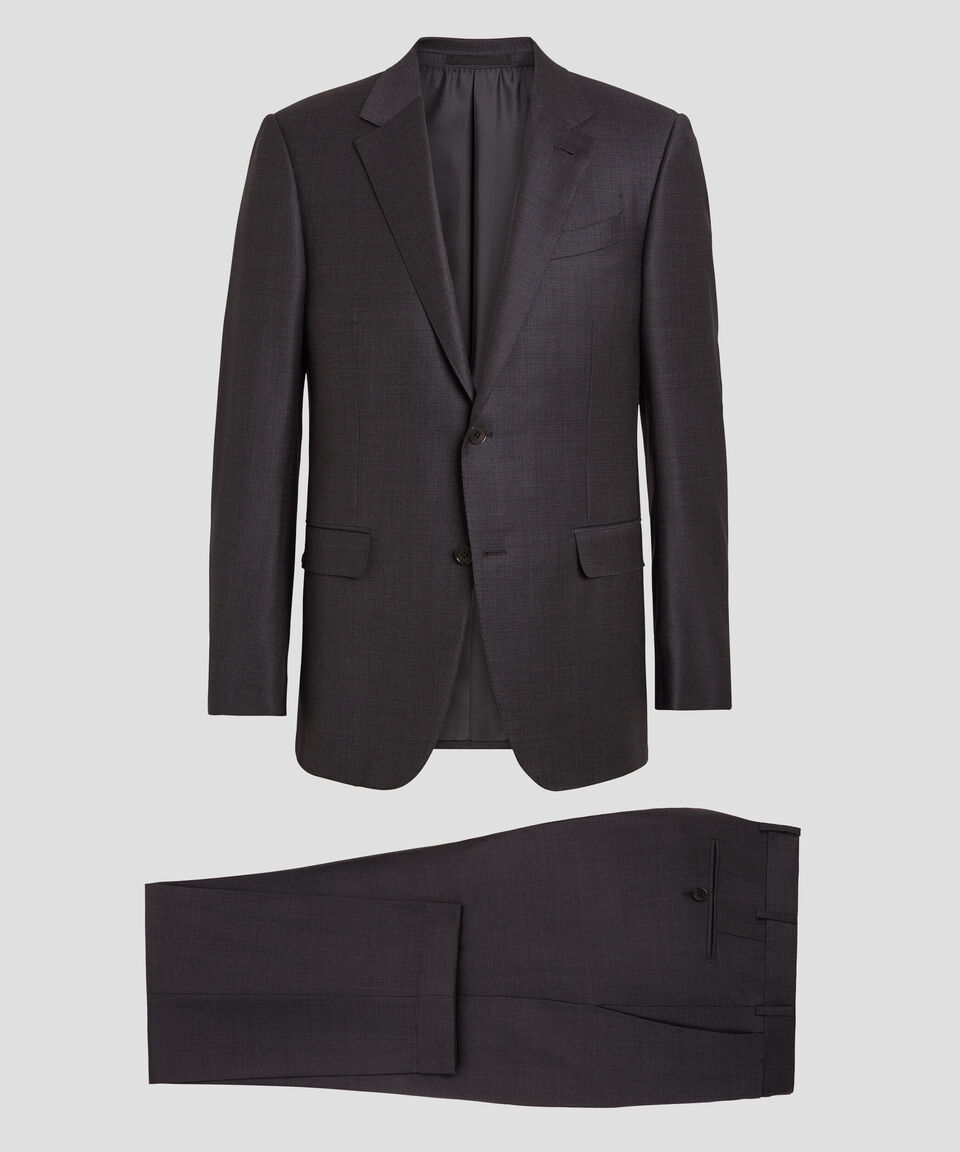 Zegna Traje De Corte Regular Hombre