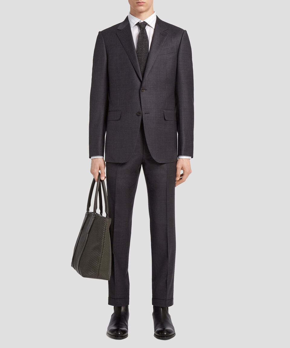 Zegna Traje De Corte Regular Hombre
