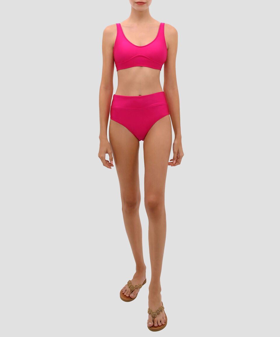 Zingara Bikini Bottom Liso Mujer