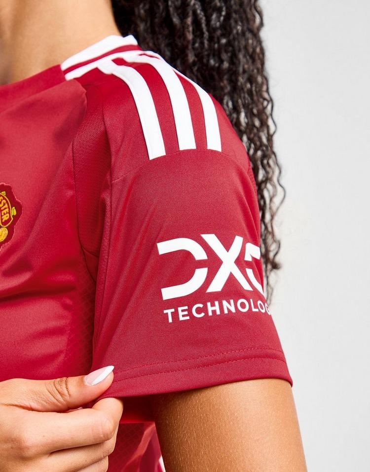 JD Sports Adidas Camiseta Manchester United FC 2024/25 Primera Equipación Para Mujer