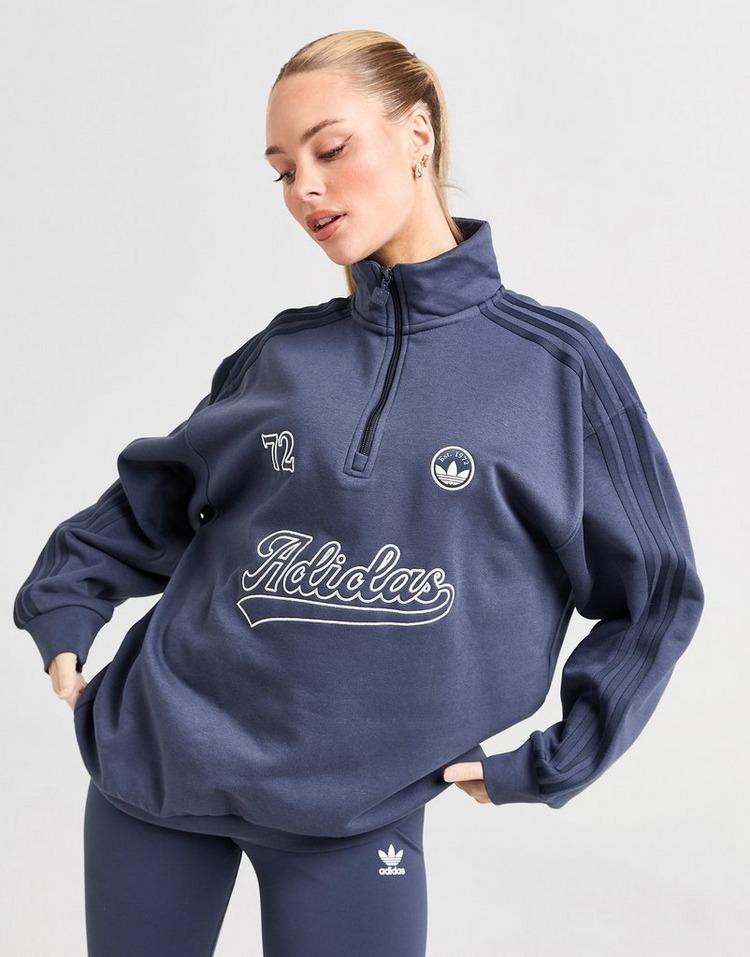 JD Sports Adidas Originals Camiseta Baseball 1/4 Zip