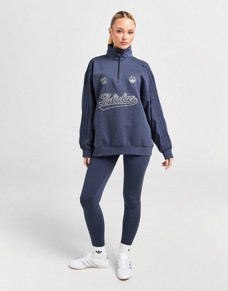 JD Sports Adidas Originals Camiseta Baseball 1/4 Zip