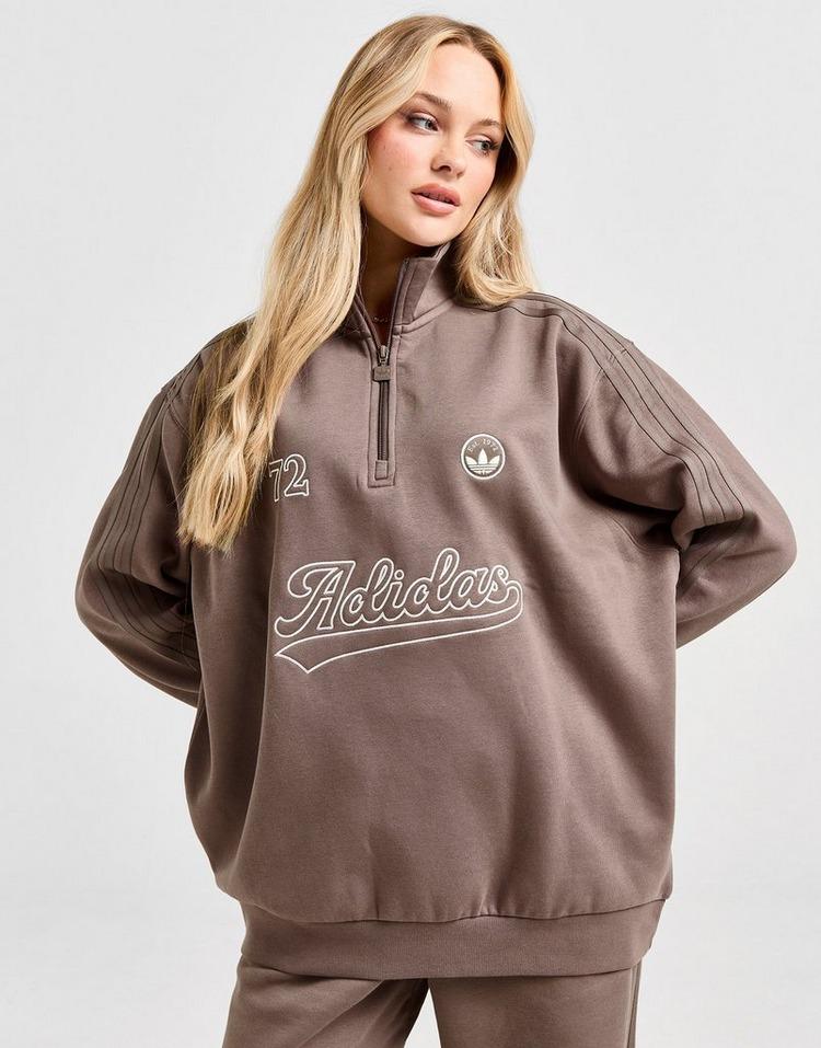 JD Sports adidas Originals Camiseta Baseball 1/4 Zip