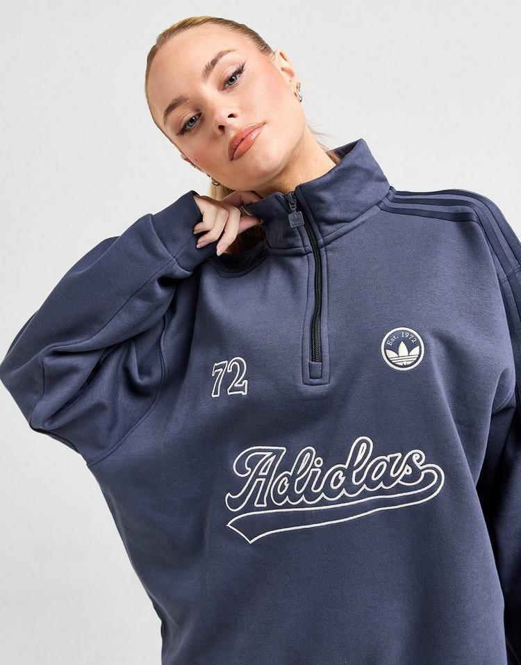 JD Sports adidas Originals Camiseta Baseball 1/4 Zip