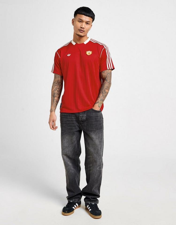 JD Sports Adidas Originals Camiseta Manchester United Terrace Icons (Género Neutro)